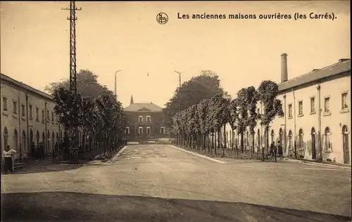 Ak Houdeng Aimeries Wallonien Hennegau, Charbonnages du Bois du Luc, Les anciennes maisons