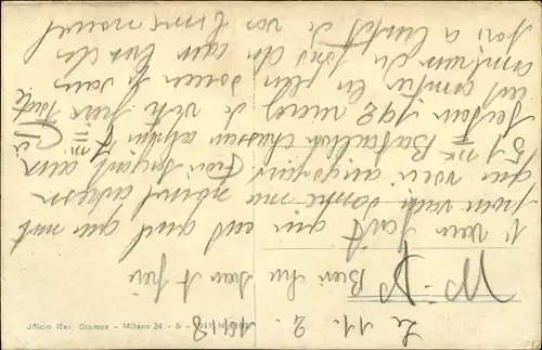 Ak Thiene Veneto, Palazzo delle RR. Poste e Telegrafi