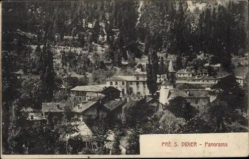 Ak Pré Saint Didier Aostatal, Panorama
