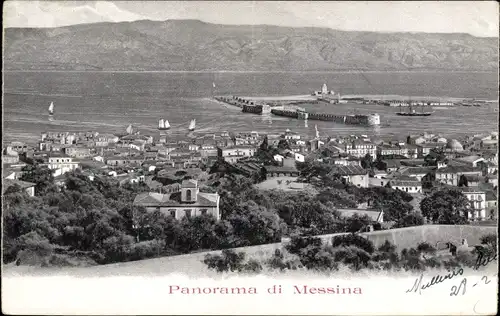 Ak Messina Sizilien, Panorama