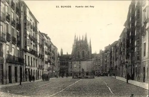 Ak Burgos Kastilien und León, Huerto del Rey
