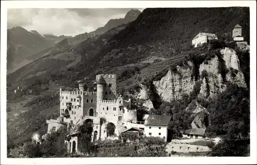 Ak Meran Merano Südtirol, Castello Fontana e Tirolo