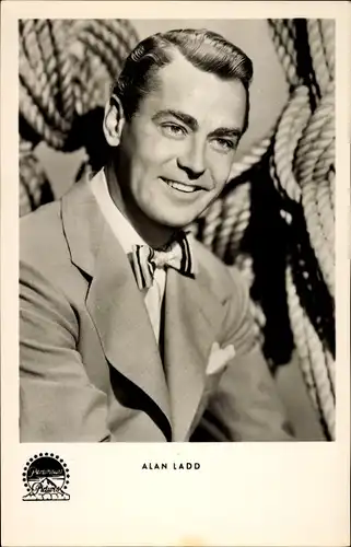 Ak Schauspieler Alan Ladd, Portrait