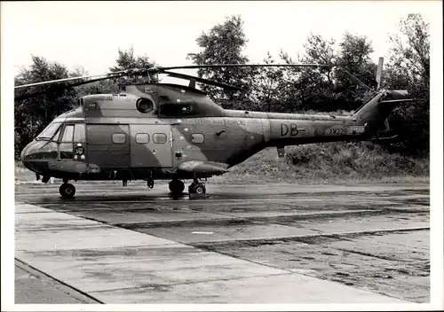 Foto Britischer Militärhubschrauber, XW229