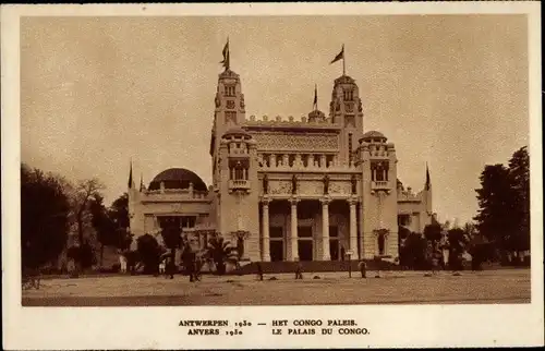 Ak Antwerpen Anvers Flandern, Wereldtentoonstelling, Weltausstellung 1930, Le Palais du Congo