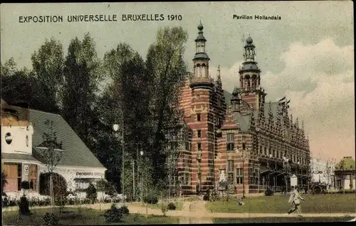 Ak Bruxelles Brüssel, Exposition Universelle 1910, Pavillon Hollandais