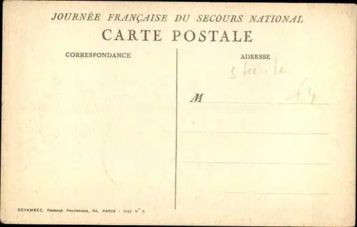 Künstler Ak Steinlen, Frau mit Kindern, Journee Francaise du Secours National, Marianne