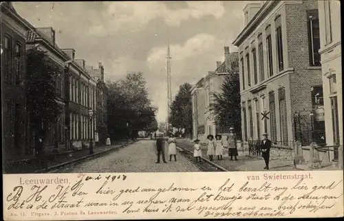 Ak Leeuwarden Friesland Niederlande, van Swietenstraat