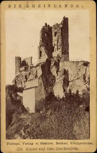 Foto Königswinter am Rhein, Drachenfels, Ruine