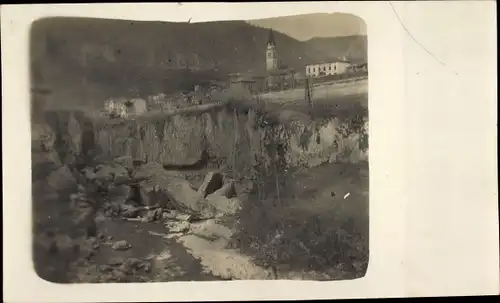 Foto Ak Santa Luzia Portugal, Partie im Steinbruch