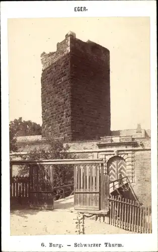 CdV Cheb Eger Region Karlsbad, Schwarzer Turm