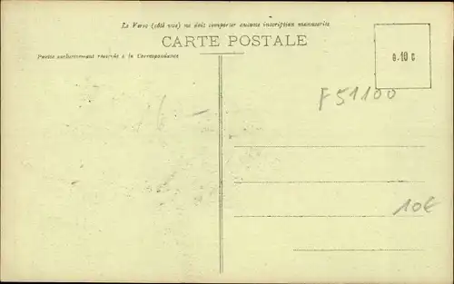 Ak Reims Marne, Boulevard Louis Roederer, Hotel, Cafe