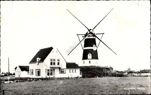 Ak Nuenen Nordbrabant, Molen