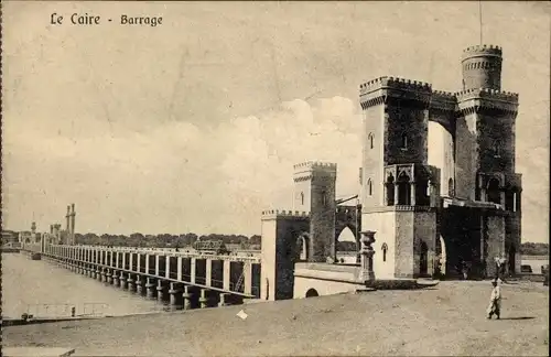 Ak Cairo Kairo Ägypten, Barrage