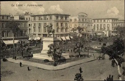 Ak Cairo Kairo Ägypten, Opera Square