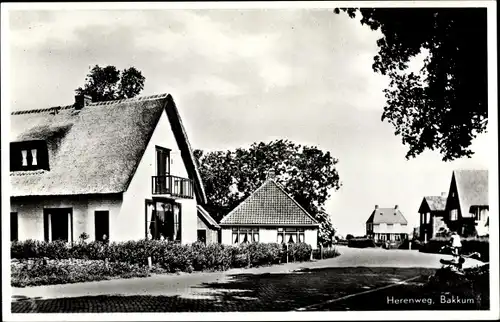 Ak Bakkum Nordholland Niederlande, Herenweg