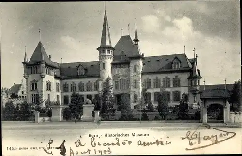 Ak Bern Stadt Schweiz, Historisches Museum