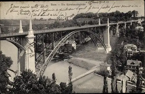 Ak Kanton Bern, Die Kornhausbrücke