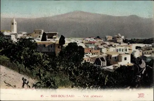 Ak Sidi Bou Saïd Tunesien, Vue generale