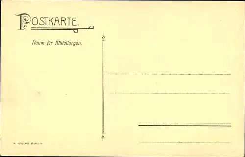 Künstler Ak Bayreuth in Oberfranken, Rollwenzelhaus