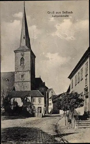 Ak Seßlach in Oberfranken, Luitpoldstraße