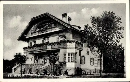 Ak Finsterbergen Friedrichroda Thüringen, Landhaus Hartung