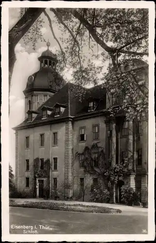 Ak Eisenberg in Thüringen, Schloss