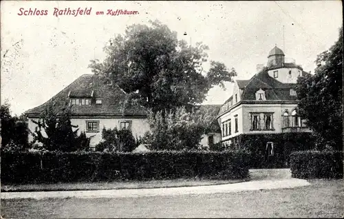 Ak Rathsfeld Kyffhäuserland in Thüringen, Schloss
