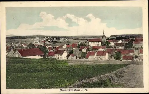 Ak Benneckenstein Oberharz, Panorama vom Ort