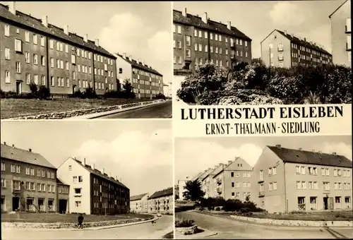 Ak Lutherstadt Eisleben, Ernst-Thälmann-Siedlung