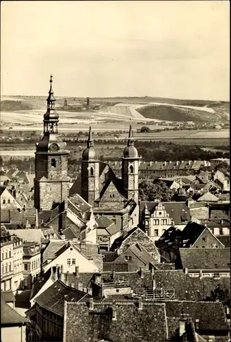 Ak Lutherstadt Eisleben, Teilansicht