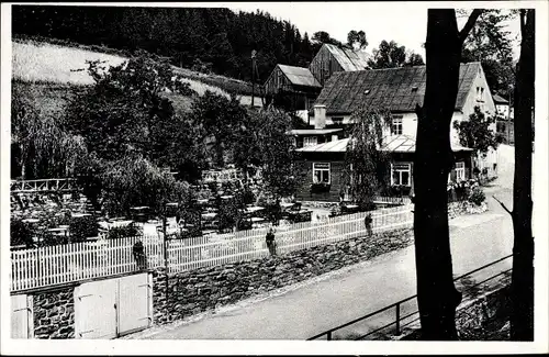 Ak Schindelbach Großrückerswalde im Erzgebirge, Schindelbachmühle, Inh. Kurt Keinert