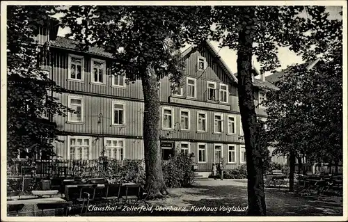 Ak Clausthal Zellerfeld im Oberharz, Kurhaus Voigtslust