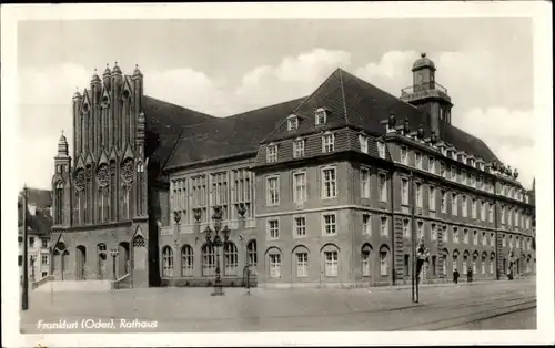 Ak Frankfurt an der Oder, Rathaus