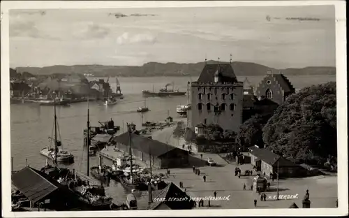 Ak Bergen Norwegen, Hafen