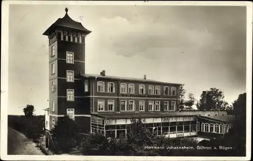 Ak Ostseebad Göhren auf Rügen, Hermann Johannaheim