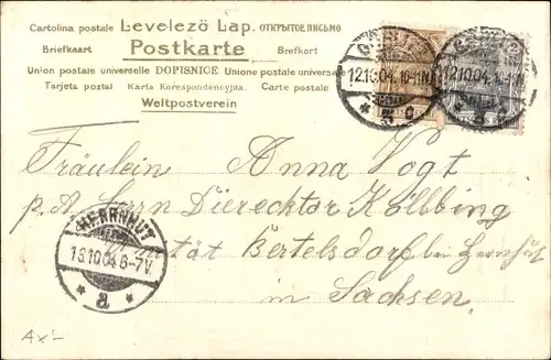 Präge Passepartout Ak Görlitz in der Lausitz, Kaiser Wilhelm-Denkmal