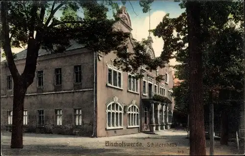 Ak Bischofswerda in Sachsen, Schützenhaus