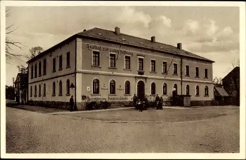 Ak Arnsdorf in Sachsen, Gasthof zur guten Hoffnung