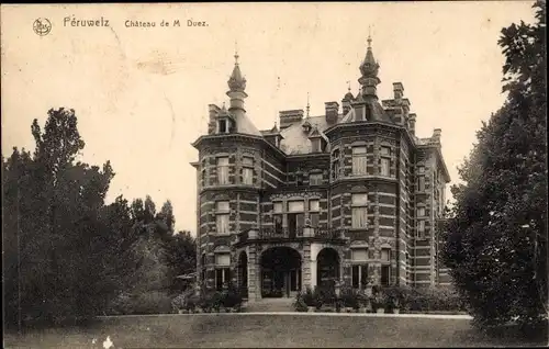 Ak Péruwelz Wallonien Hennegau, Chateau de M.Duez