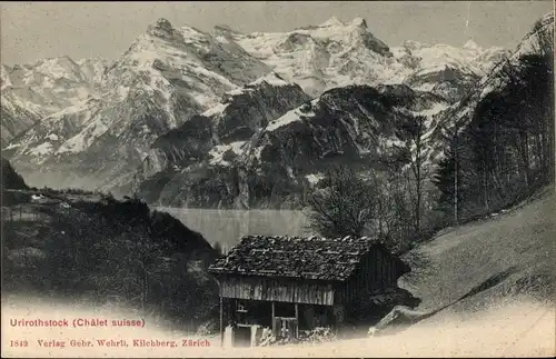 Ak Kt Uri Schweiz, Uri Rotstock