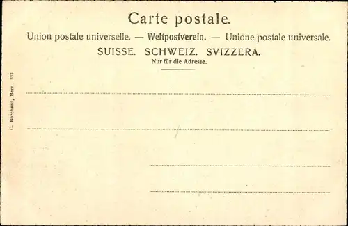 Ak Genève Genf Schweiz, La poste