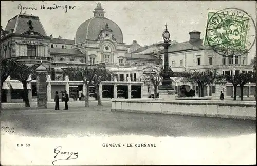 Ak Genève Genf Schweiz, Le Kursaal