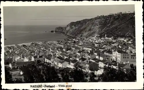 Ak Nazaré Nazareth Portugal, Gesamtansicht