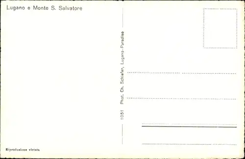 Ak Lugano Kanton Tessin, Monte San Salvatore