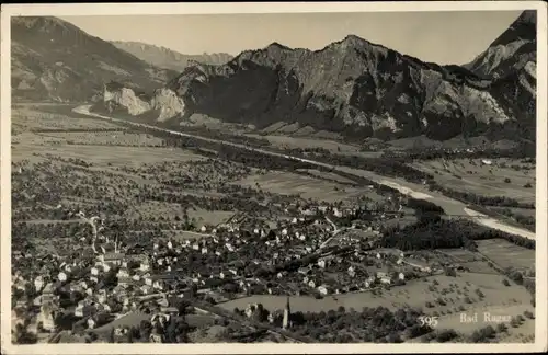 Ak Bad Ragaz Kanton St. Gallen, Gesamtansicht
