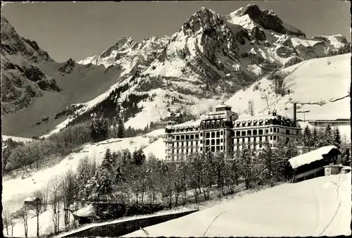 Ak Engelberg Kanton Obwalden Schweiz, Hotel Terrace Palace, Club Méditerranée