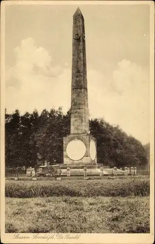 Ak Soestdijk Baarn Utrecht Niederlande, De Naald, Kanone