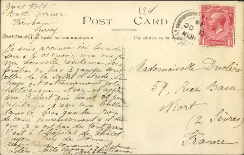 Ak Holt Norfolk England, Villa