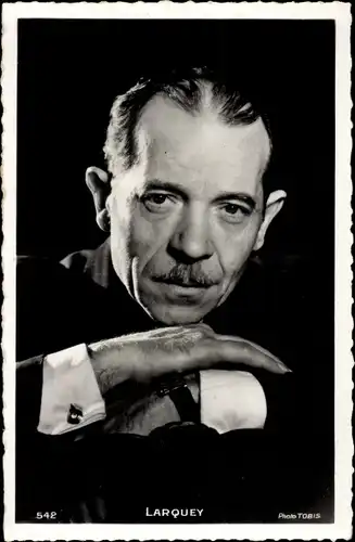 Ak Schauspieler Pierre Larquey, Portrait